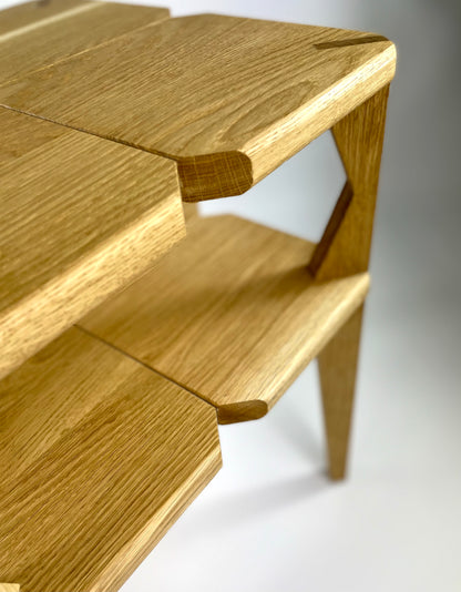 Puzzle bedside table