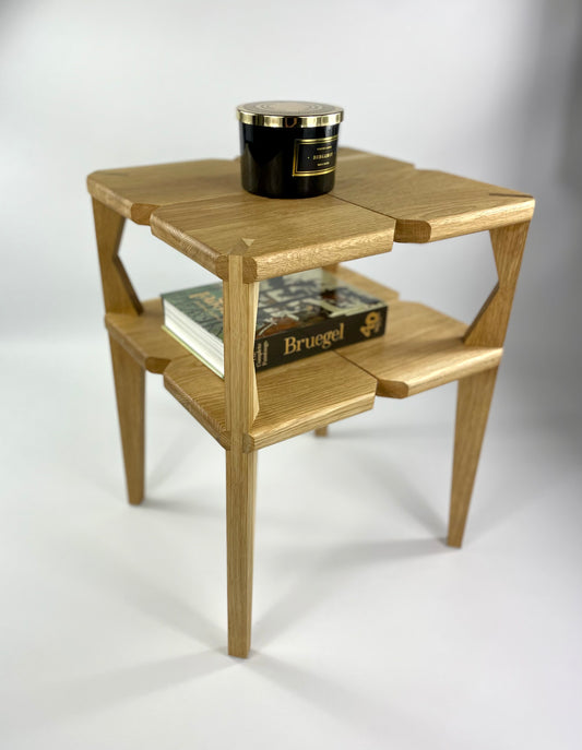 Puzzle bedside table